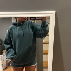 Glossier limited edition sage green hoodie!